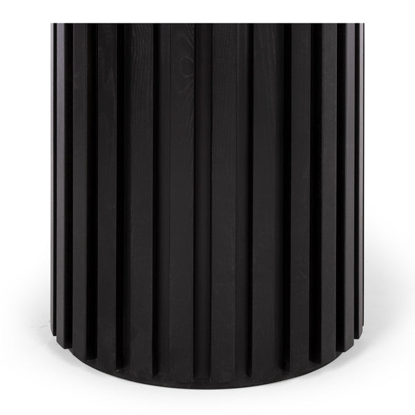 Rho Black Round Table