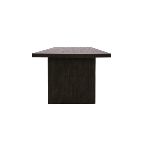PORTLAND 2M DINING TABLE - ESPRESSO