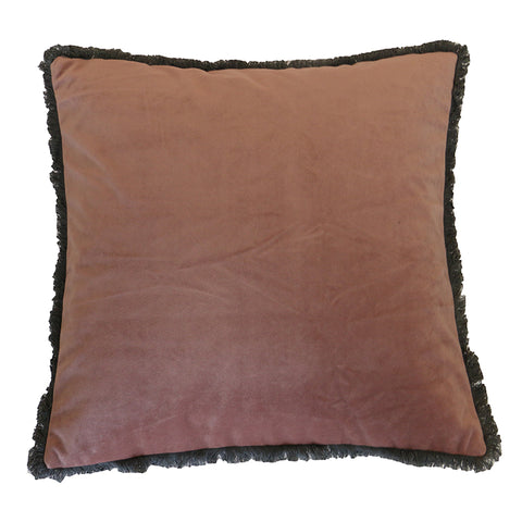 Velvet Fringed Cushion 45x45
